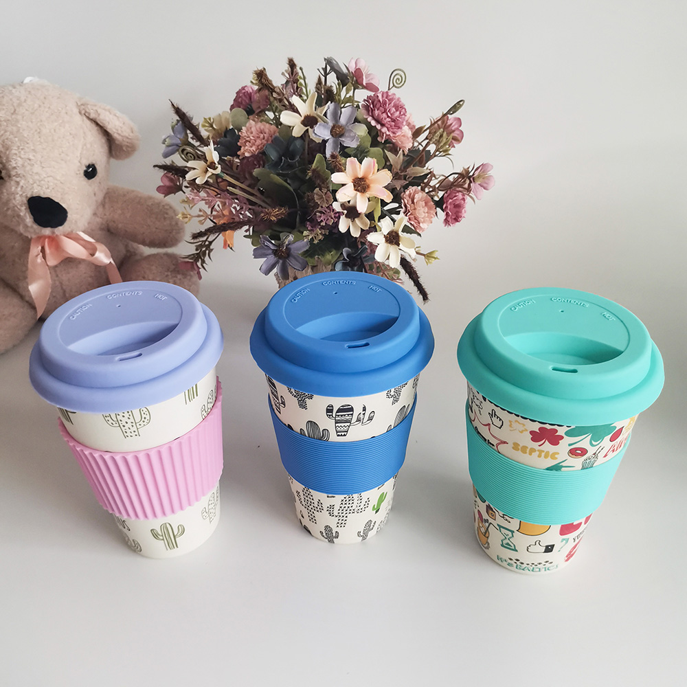 โรงงานจีนขายส่งแก้วกาแฟเดินทางดีไซน์ใหม่พร้อมฝาปิด