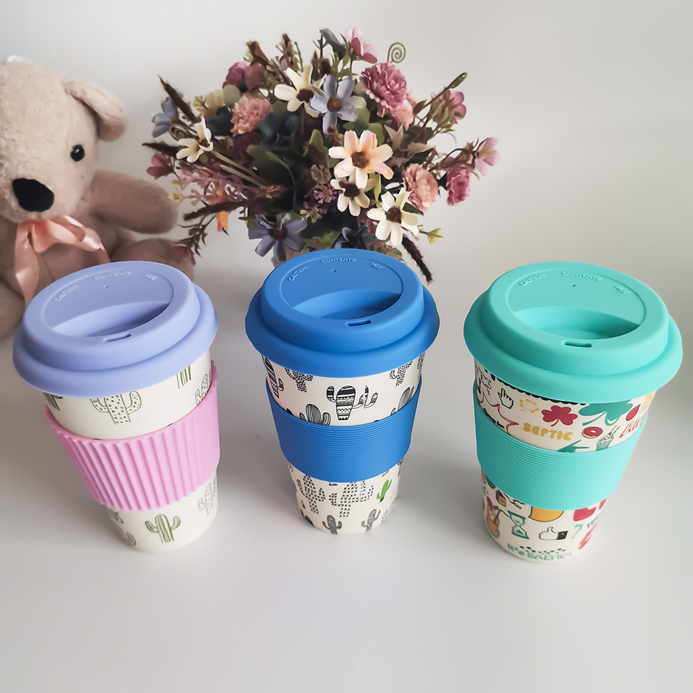โรงงานจีนขายส่งแก้วกาแฟเดินทางดีไซน์ใหม่พร้อมฝาปิด